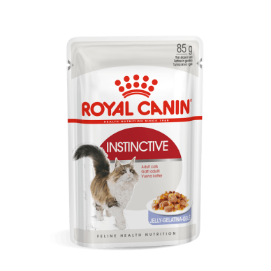 Royal Canin Instinctive – Hrană Umedă pentru Pisici Adulte, în Gelatină – 85 g
